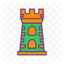 Tower Building Castle Icon