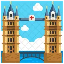Tower Bridge London Landmark Icon