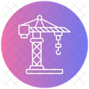 Tower Crane Construction Crane Industrial Crane Icon