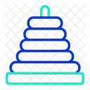 Itoy Tower Of Hanoi Toy Icon
