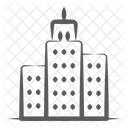 Towers City Buildings Office Buildings Icon