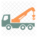 Towing Construction Truck Icon