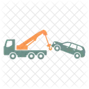 Towing Car Auto Icon