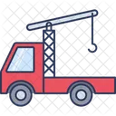 Towing Van Truck Loading Icon
