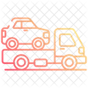 Towing Vehicle Tow Truck Towing Icon