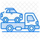Towing Vehicle Tow Truck Towing Icon