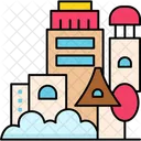 Town City Building Icon
