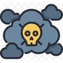 Toxic Air Pollution Dead Icon