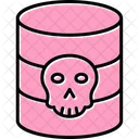 Toxic Chemical Label Icon