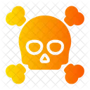 Toxic Skull Signaling Icon