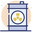 Chemical Container Toxic Barrel Fuel Barrel Icon