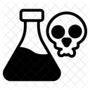 Toxic Chemical Poison Warning Sign Icon