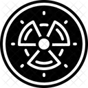 Toxic Nuclear Radiation Icon