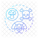 Toxic mushrooms  Icon