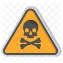 Toxic Sign Crossbones Deadly Marks Icon