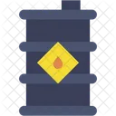 Toxic Spill Pollution Barrel Icon