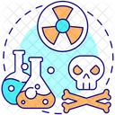 Toxic E Waste Substance Icon