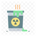 Toxic Waste Chemical Waste Pollution Icon