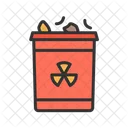 Toxic Waste Hazardous Waste Chemical Waste Icon