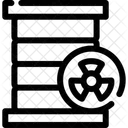 Toxico Residuo Peligroso Icono