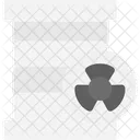 Toxico Residuo Peligroso Icono