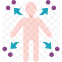Toxin Excretion Body Icon