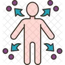 Toxin Excretion Body Icon
