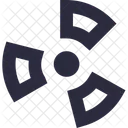 Toxique Radioactivite Nucleaire Icône
