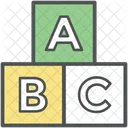 Toy Blocks Abc Icon