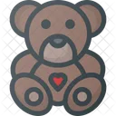Toy Teddy Bear Icon