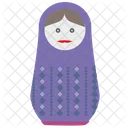 Toy Woman Matreshka Icon