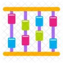 Toy abacus  Icon