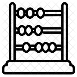 Toy abacus  Icon