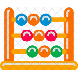 Toy abacus  Icon