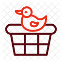 Toy Basket Container Storage Icon