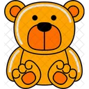 Cute Toy Bear Icon