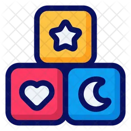 Toy blocks  Icon