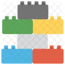 Blocks Building Bricks Icon