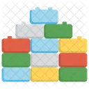 Blocks Building Bricks Icon