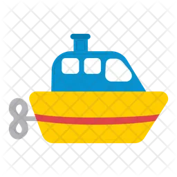 Toy boat  Icon