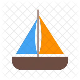 Toy boat  Icon