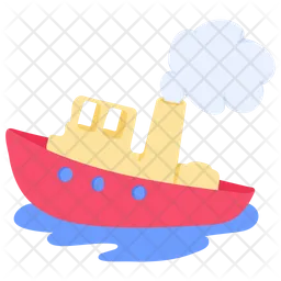 Toy Boat  Icon