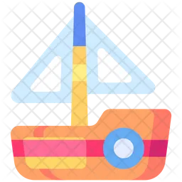 Toy boat  Icon
