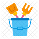 Toy Bucket Sand Bucket Beach Bucket Icon