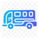 Toy Bus Vehicle Transportation Icon