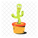Dancing Cactus Toy Cactus Cactus Pot Icon