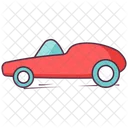 Toy Car Baby Car Hand Drawn Icon