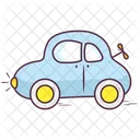 Toy Car Baby Car Clockwork Car Icon