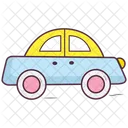 Toy Car Baby Car Hand Drawn Icon