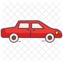 Toy Car Baby Car Hand Drawn Icon